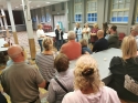 Doof Vlaanderen trakteert met pizza's voor vrijwilligers WDD